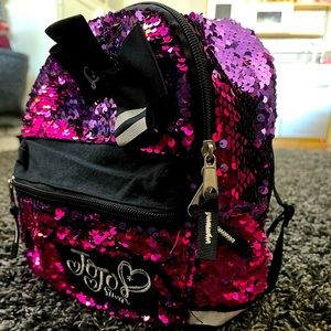 Jojo siwa mini sequin backpack